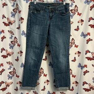 GAP Blue Ankle Cropped Jeans